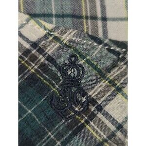 Scotch and Soda Plaid Button Down Mechanic Pocket Men's Size XL